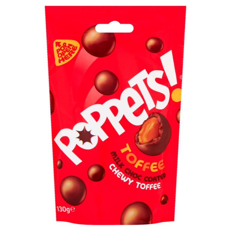 Poppets Chewy Toffee Milk Choc
