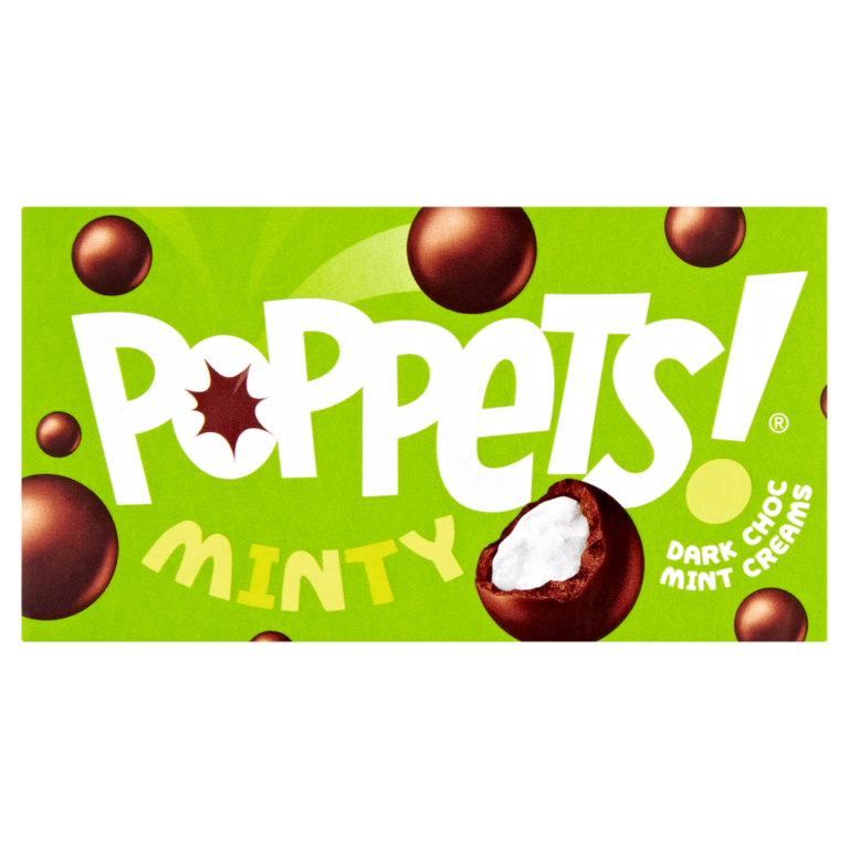 Poppets Dark Choc Mint barretta