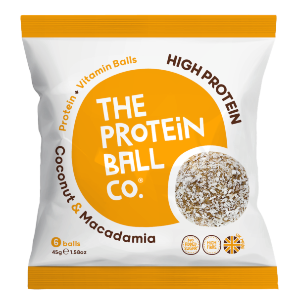 The Protein Balls Cocco e Noci di Macadamia