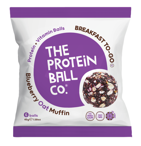 The Protein Balls Muffin Avena e Mirtilli