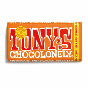 Tony's Chocolonely Cioccolato al Latte con Caramello e Sale Marino